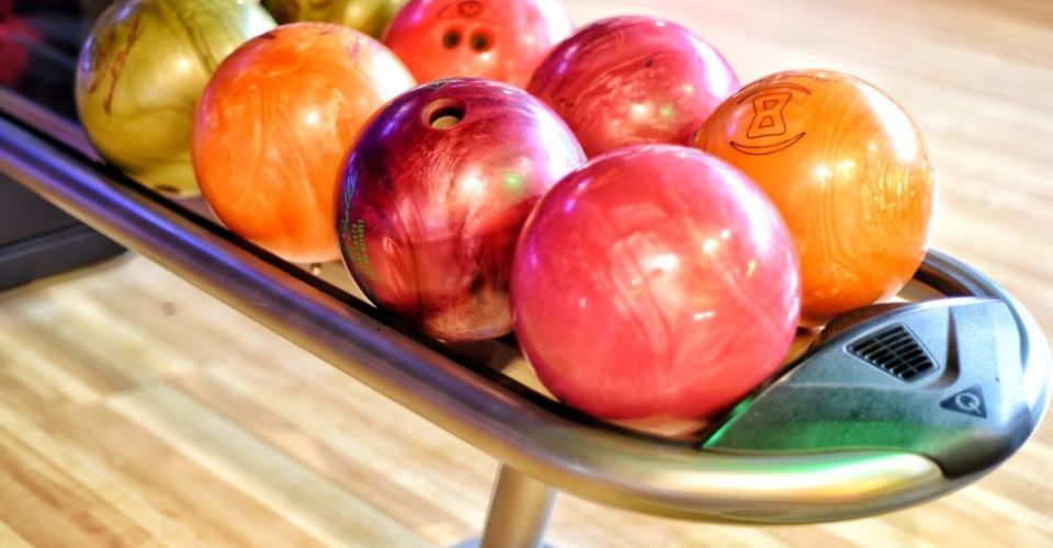 Sports Bright and Colorful Bowling Balls