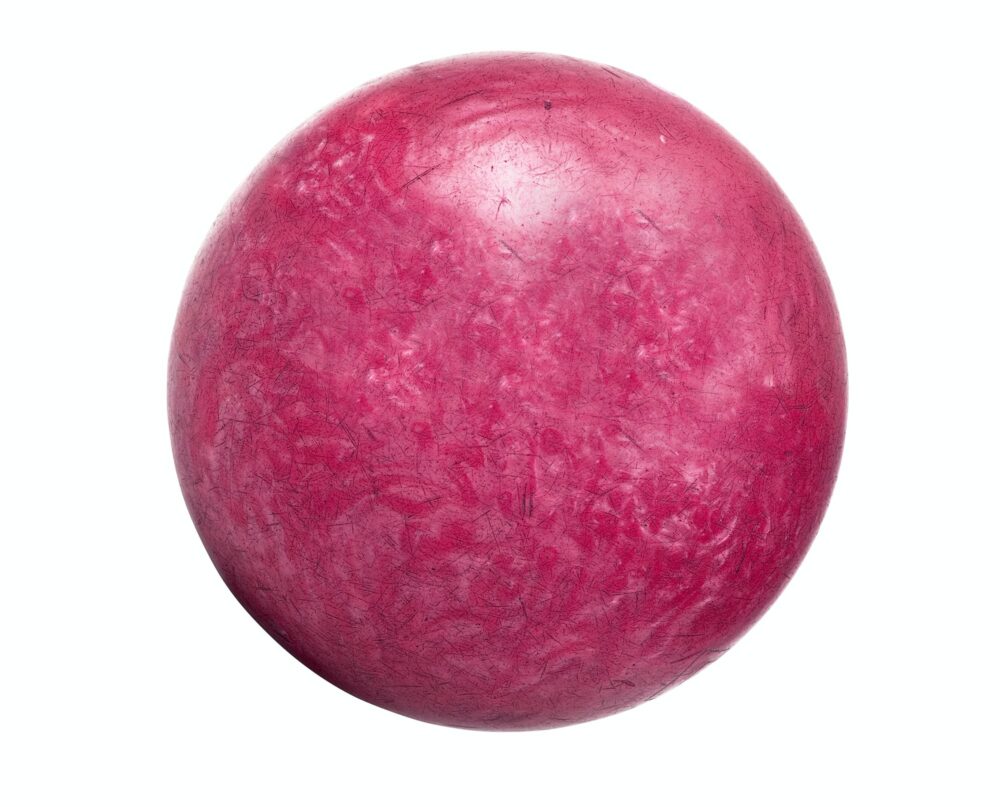 Isolated bowling ball